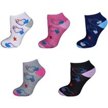 Kit 12 Pares Meias Feminina Sapatilha Cano Curto Baixo Soquete Sortidas Algodão Original Kit 12 Pares Meias Feminina Sapatilha Cano Curto Baixo Soquete Sortidas Algodão Original