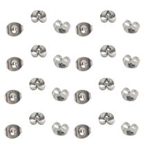 Kit 12 pares tarraxa aço cirúrgico não escurece antialérgico