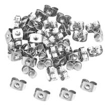 Kit 12 Pares Tarraxa Brinco Aço Não Escurece Antialérgico Kit 12 Pares Tarraxa Brinco Aço Não Escurece Antialérgico