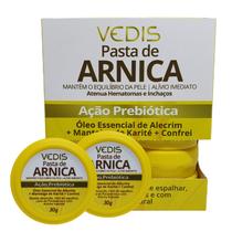 Kit 12 Pasta De Arnica Com Ação Prebiótica 30G - Vedis Kit 12 Pasta De Arnica Com Ação Prebiótica 30G - Vedis