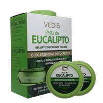 Kit 12 Pasta Eucalipto Analgésica Antisséptica 30G - Vedis