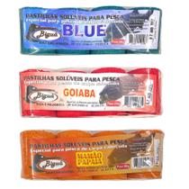 Kit 12 Pastilha Para Pesca Carpa Cabeçuda Sabores 280g Bigua Kit 12 Pastilha Para Pesca Carpa Cabeçuda Sabores 280g Bigua
