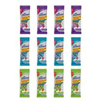 Kit 12 Pastilha Sanitária Adesiva Mista 10g Mil Aromas