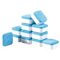 Kit 12 Pastilhas de Limpeza para Máquina de Lavar Roupa e Lava Louças 185g