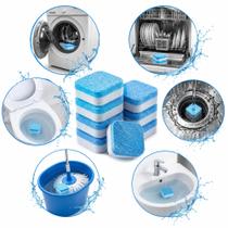 Kit 12 Pastilhas Limpadoras Para Máquina de Lavar