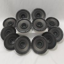 Kit 12 Pçs Alto Falante Bravox Full Range F6 6 30w 8ohms Preto