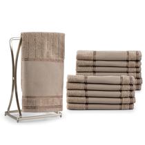Kit 12 Pçs Toalha de Lavabo Bellarte Social