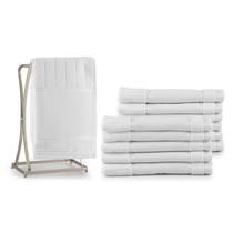 Kit 12 Pçs Toalha de Lavabo Bellarte Social