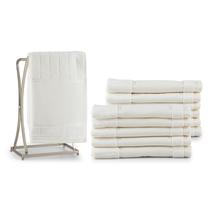 Kit 12 Pçs Toalha de Lavabo Bellarte Social