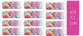 Kit 12 PCT Discos de Algodão C/50 UN cada (Total 600 UN) Limpeza, Maquiagem Nathy
