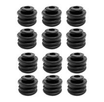 Kit 12 Pé Amortecedor Borracha Compressor Ar Condicionado