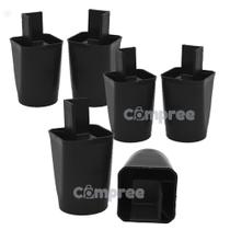 Kit 12 Pé Para Armário Balcão Roupeiro Guarda Roupa Móveis de Plástico Reforçado Kit 12 Pé Para Armário Balcão Roupeiro Guarda Roupa Móveis de Plástico Reforçado