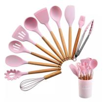 Kit 12 Peças de Utensílios de Cozinha em Silicone Kit 12 Peças de Utensílios de Cozinha em Silicone