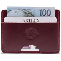 Kit 12 Peças Porta Cartão Sortido em Couro Artlux K525 Kit 12 Peças Porta Cartão Sortido em Couro Artlux K525