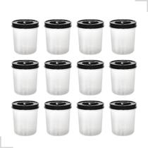 Kit 12 Peças Pote Porta Alimento Tampa Rosca 500ml Free bpa Plástico