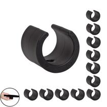 Kit 12 Peças Proteção Para Pés Cadeiras 22,22mm Redondo Preto - 2307 Mor
