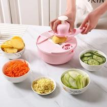 Kit 12 Peças Ralador Fatiador Descascador Cortador Legumes Frutas Cenoura Batata Processador Kit 12 Peças Ralador Fatiador Descascador Cortador Legumes Frutas Cenoura Batata Processador