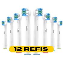 Kit 12 Peças Refil Oral B Compatível Escova Elétrica Premium