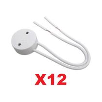 kit 12 peças Soquete G13 com Rabicho REF 107