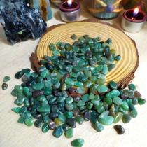 Kit 12 Pedras Quartzo Verde Rolado Mini de Bolso - Saúde Vitalidade Disposição Energia Acelera Metabolismo - Cristal Nat Kit 12 Pedras Quartzo Verde Rolado Mini de Bolso - Saúde Vitalidade Disposição Energia Acelera Metabolismo - Cristal Nat