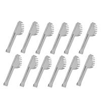 Kit 12 Pegadores de Massas Salada Pães Gelo Multiuso Alimentos Resistente Ideal Bares Restaurantes Kit 12 Pegadores de Massas Salada Pães Gelo Multiuso Alimentos Resistente Ideal Bares Restaurantes