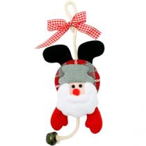 Kit 12 Pendente Natalino Boneco De Neve Papai Noel Rena 18cm Kit 12 Pendente Natalino Boneco De Neve Papai Noel Rena 18cm