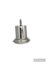 Kit 12 Pés Para Sofá e Poltrona e Moveis de Madeira 6cm de altura Metalizado - Fenix Mendonça