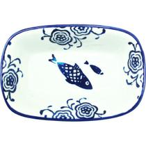 Kit 12 Petisqueiras Travessa Bowl Pequena Peixe Oceano 100ml