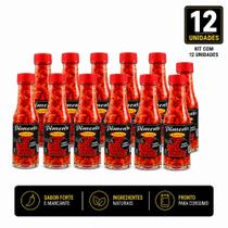 Kit 12 Pimenta Cumari Vermelha 50g em Conserva Artesanal Ardência Alta Aroma Intenso Gourmet Picante Tamanho:Único Kit 12 Pimenta Cumari Vermelha 50g em Conserva Artesanal Ardência Alta Aroma Intenso Gourmet Picante Tamanho:Único