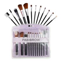 Kit 12 Pincéis Conjunto Pincel Precisão Contorno Base Blush Kit 12 Pincéis Conjunto Pincel Precisão Contorno Base Blush