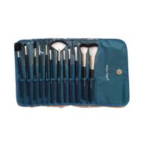 Kit 12 Pincéis Macrilan Com Necessaire VERDE Kit 12 Pincéis Macrilan Com Necessaire VERDE