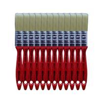 Kit 12 Pincel Roma 303B 3/4 Branco 3/4