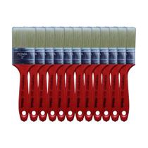 Kit 12 Pincel Roma 303D 2 Branco 2"