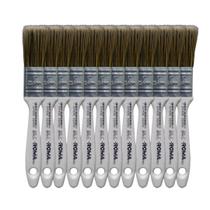 Kit 12 Pincel Roma 312 Pro Sintético 1"