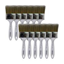 Kit 12 Pincel Roma 312F Pro Sintético 2.1/2"