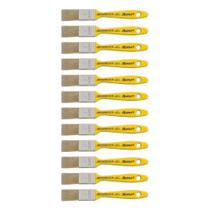 Kit 12 Pincel Trincha 1 Polegada Roma Verniz Pro 313