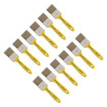 Kit 12 Pincel Trincha 2 Polegada Roma Verniz Pro 313