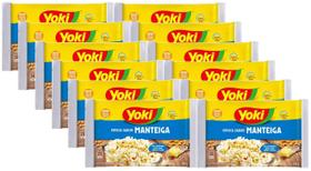 Kit 12 Pipoca Para Microondas Sabor Manteiga Yoki 100g
