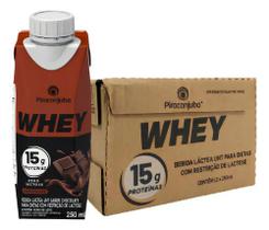 Kit 12 Piracanjuba Whey Chocolate S/ lactose 250ml 15g Kit 12 Piracanjuba Whey Chocolate S/ lactose 250ml 15g