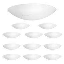 Kit 12 Plafon Luminária de Teto Taschibra Solari Redondo 2x E27
