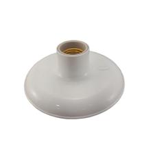 Kit 12 Plafon Redondo Com Bocal Porcelana Branco - Plaslumi Kit 12 Plafon Redondo Com Bocal Porcelana Branco - Plaslumi