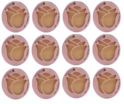 Kit 12 Pó Compacto Cor 03 Bege Médio 10gr - Ramona Make Up