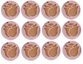 Kit 12 Pó Compacto Cor 05 Pêssego 10gr - Ramona Make Up