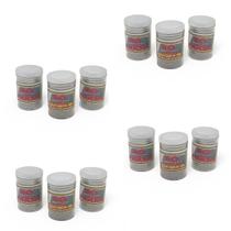 Kit 12 Pó de Prata para Rituais Religiosos Proteção e Defesa Kit 12 Pó de Prata para Rituais Religiosos Proteção e Defesa