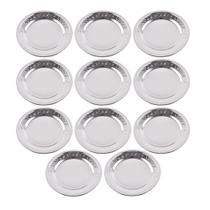 Kit 12 Porta Copos Mesa Descanso Aço Inox Bartender 11cm Kit 12 Porta Copos Mesa Descanso Aço Inox Bartender 11cm