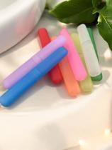 Kit 12 Porta Escova de Dente com Tampa Organizador de Banheiro Moderno e Resistente