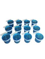 Kit 12 porta Vitamina G Com Suporte Para Aves Toco Tucano