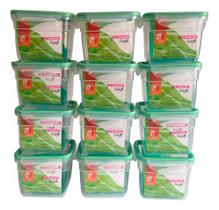 Kit 12 Pote Multiuso Freshy Plástico Freezer Sanremo Sr1761 770ml