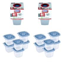 Kit 12 Potes 170 Ml Alimentos Temperos Frutas Condimentos