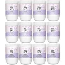 Kit 12 Potes Creme Relaxante Dagua Natural Spa Lavanda Óleo de Copaíba e Passiflora 650g Hidrata e Relaxa a Pele